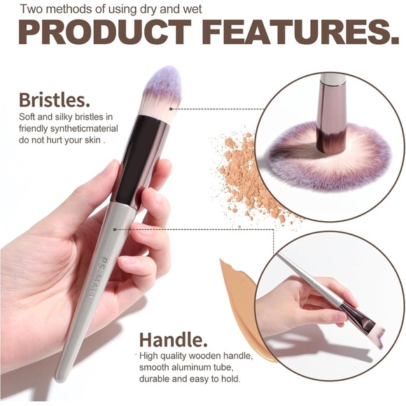 18 Piece Makeup Brush Set - Picture 3 of 5